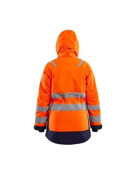 Women's Blaklader 4456 Winter Jacket, high visibility, waterproof 11,000 mm