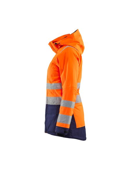 Women's Blaklader 4456 Winter Jacket, high visibility, waterproof 11,000 mm