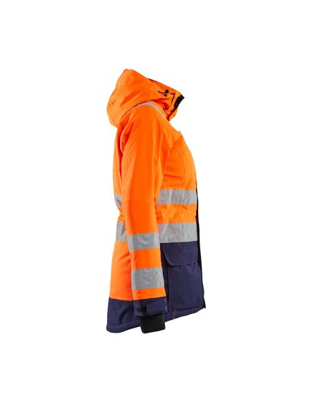 Women's Blaklader 4456 Winter Jacket, high visibility, waterproof 11,000 mm