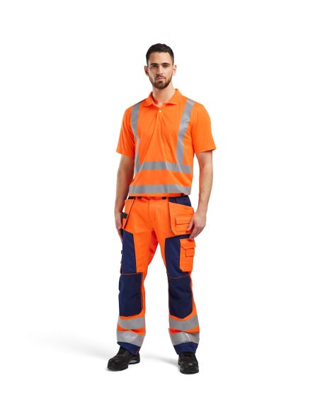 High Visibility UV Protection Polo 40+ 3391 Blaklader