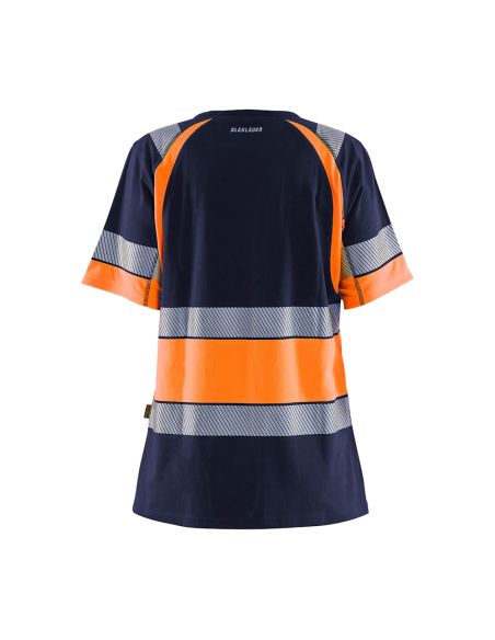 Women's High Visibility Work T-shirt, Breathable and UV Resistant 3410 Blaklader