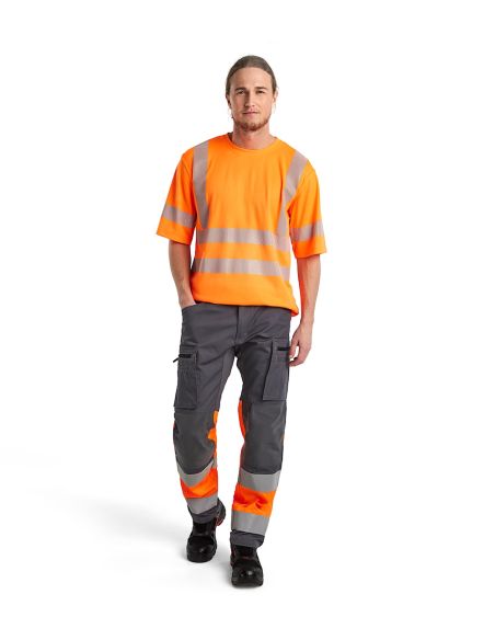 High-visibility segmented stripes jersey 3522 Blaklader