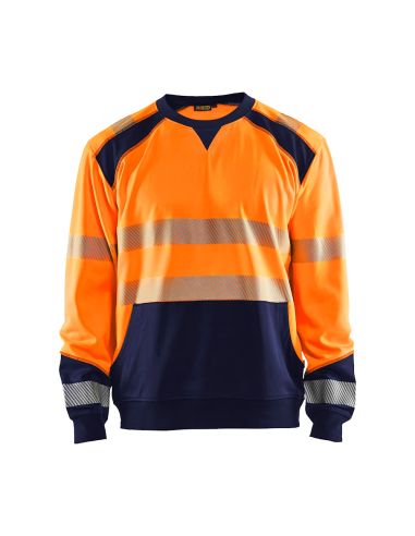 High Visibility Kangaroo Pocket Sweatshirt New Collection 3541 Blaklader