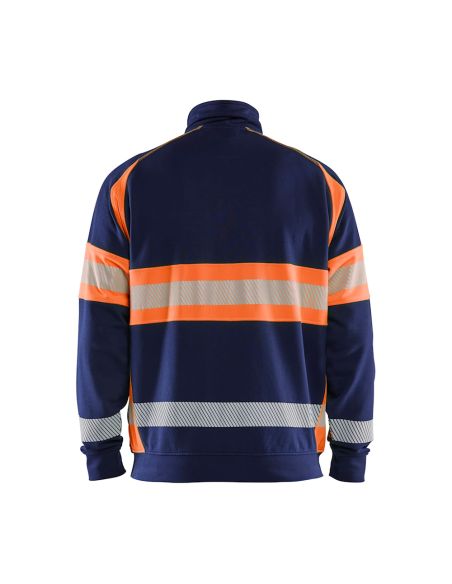 Blaklader Zip-Up Sweatshirt New Collection High Visibility 3551