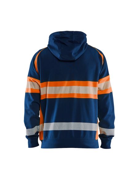 Hooded Zip Sweatshirt New Collection High Visibility 3552 Blaklader