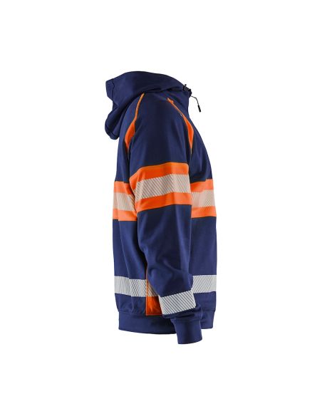 Hooded Zip Sweatshirt New Collection High Visibility 3552 Blaklader