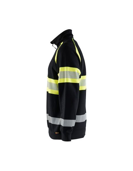 High Visibility New Collection Zip-Up Turtleneck Sweatshirt 3553 Blaklader