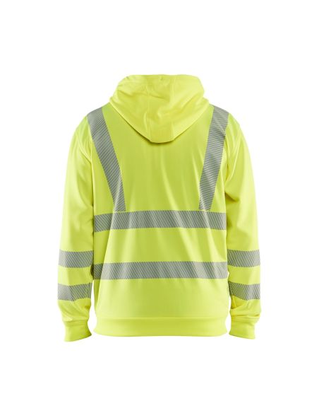 Sweatshirt Blaklader zippé à capuche 3565 Bandes segmentées conforme EN20471 classe 3