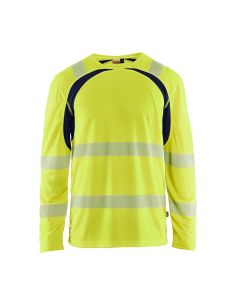 High-Visibility UV Protection Long Sleeve Technical Shirt 140 g/m² 3599 Blaklader