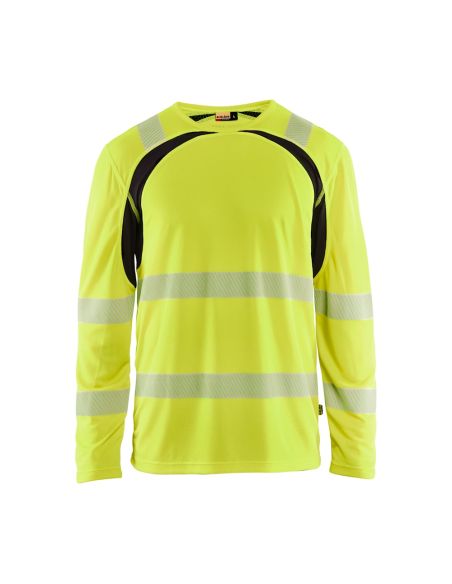 High-Visibility UV Protection Long Sleeve Technical Shirt 140 g/m² 3599 Blaklader