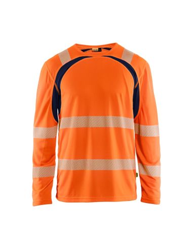 High-Visibility UV Protection Long Sleeve Technical Shirt 140 g/m² 3599 Blaklader