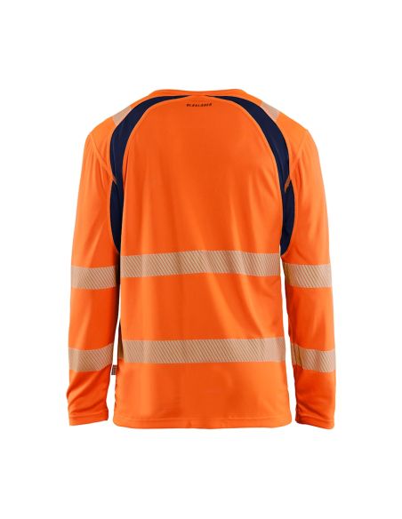 High-Visibility UV Protection Long Sleeve Technical Shirt 140 g/m² 3599 Blaklader