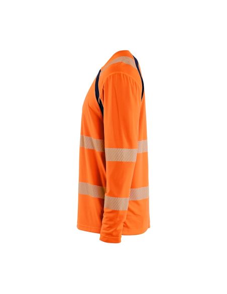 High-Visibility UV Protection Long Sleeve Technical Shirt 140 g/m² 3599 Blaklader