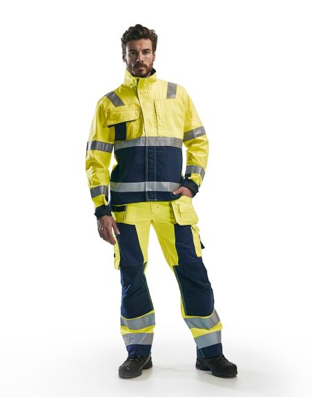 Water-repellent 4064 Blaklader work jacket EN20471 Class 3 certified