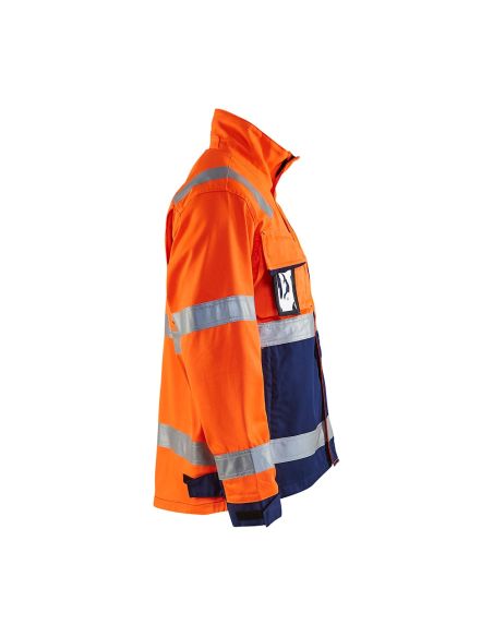 Veste de travail 4064 Blaklader Hydrofuge certifiée EN20471 Classe 3