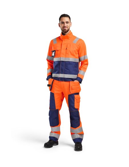 Veste de travail 4064 Blaklader Hydrofuge certifiée EN20471 Classe 3