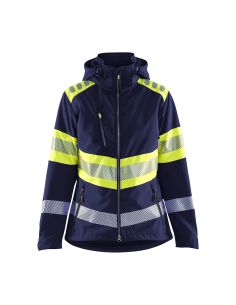 Women's Blaklader 4494 high-visibility 10.000 mm softshell jacket