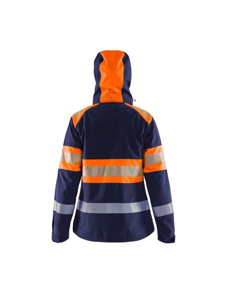 Women's Blaklader 4494 high-visibility 10.000 mm softshell jacket