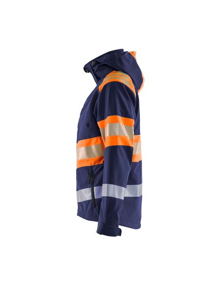 Women's Blaklader 4494 high-visibility 10.000 mm softshell jacket