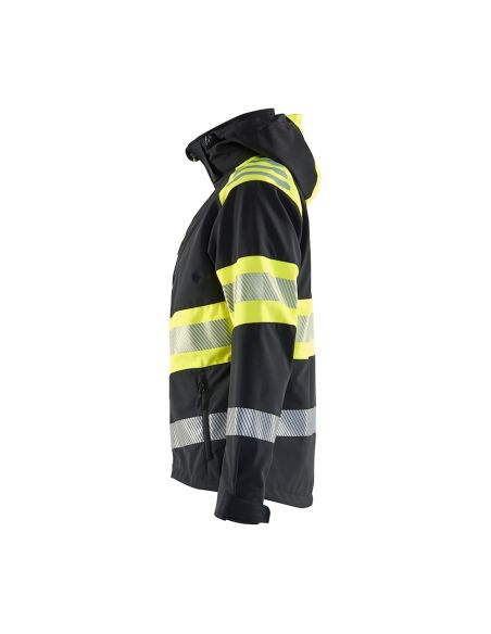 Women's Blaklader 4494 high-visibility 10.000 mm softshell jacket