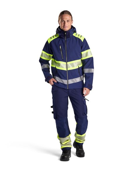 Veste softshell Blaklader 4494 haute visibilité 10.000 mm