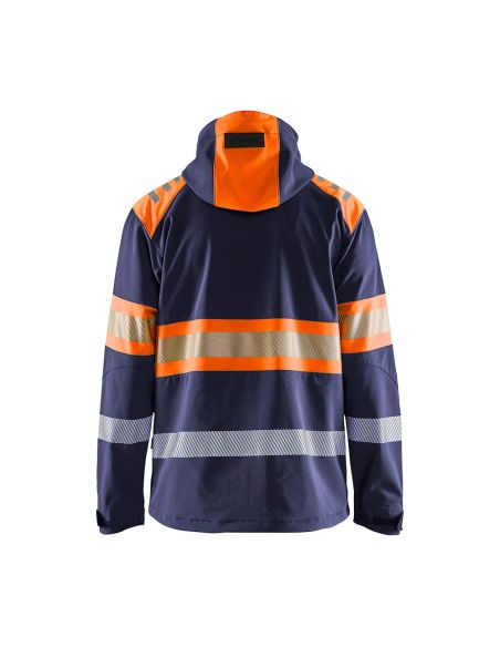 Blaklader 4494 high-visibility 10.000 mm softshell jacket