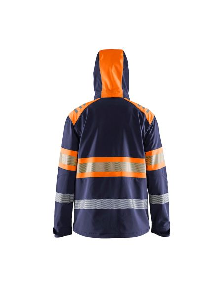 Blaklader 4494 high-visibility 10.000 mm softshell jacket