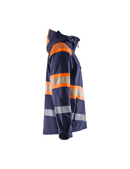 Blaklader 4494 high-visibility 10.000 mm softshell jacket