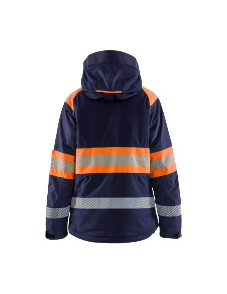 Women's Blaklader 4470 winter jacket high visibility high waterproofness 15.000 mm