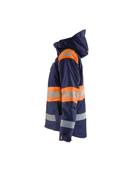 Women's Blaklader 4470 winter jacket high visibility high waterproofness 15.000 mm