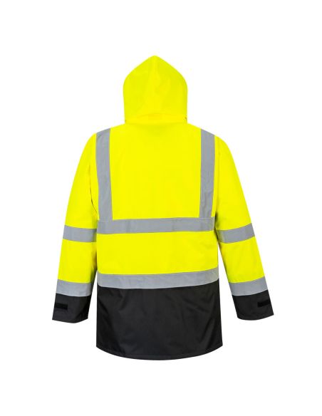 High Visibility Parka EN20471 Winter Waterproof 5 in 1 S768 Portwest