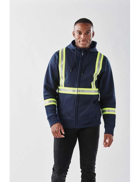 Men's Omega Reflective Zip Hoody CFZ-5R Stormtech