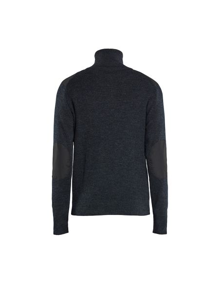 Pull à col zippé en laine chaude et douce 570 g/m² avec Renforts des épaules et des manches 4630 Blaklader