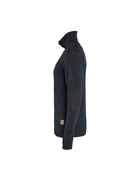 Pull à col zippé en laine chaude et douce 570 g/m² avec Renforts des épaules et des manches 4630 Blaklader