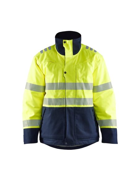 Blaklader FR winter jacket Hi-vis 4517 high visibility high waterproofness 11,000 mm