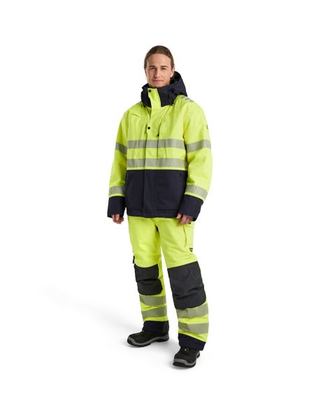 Blaklader FR winter jacket Hi-vis 4517 high visibility high waterproofness 11,000 mm