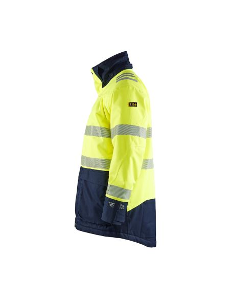 Blaklader FR winter jacket Hi-vis 4527 high visibility high waterproofness 11,000 mm