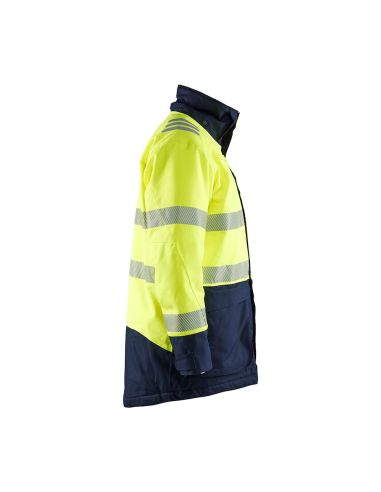 Parka Hiver Blaklader FR résistante Hi-vis 4527 haute visibilité haute imperméabilité 11.000 mm