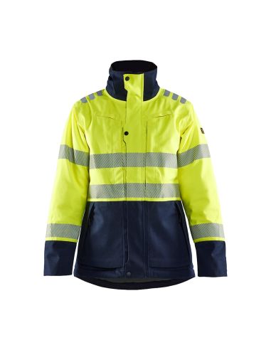 Veste Hiver Blaklader Femme FR résistante Hi-vis 4917 haute visibilité haute imperméabilité 12.000 mm