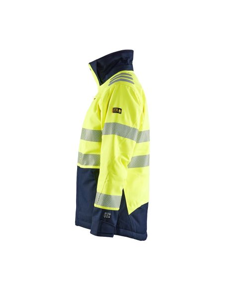 Veste Hiver Blaklader Femme FR résistante Hi-vis 4917 haute visibilité haute imperméabilité 12.000 mm