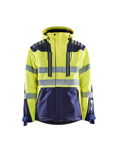 Blaklader Strech Hardshell 4496 high-visibility waterproof 10,000 mm jacket