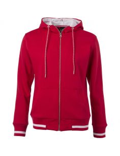 LADIES SWEATSHIRT LINED WITH PREMIUM COTTON HOODIE JAMES & NICHOLSON