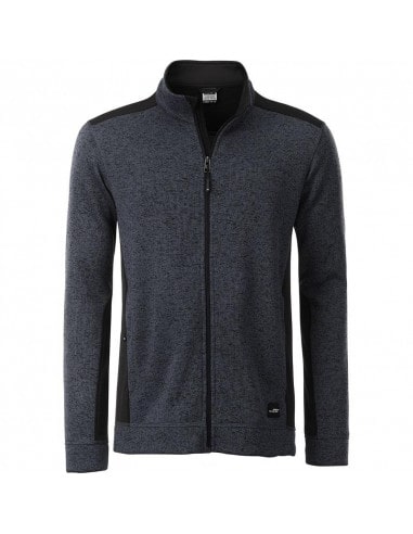 Knitted Men's Workwear Fleece James & Nicholson