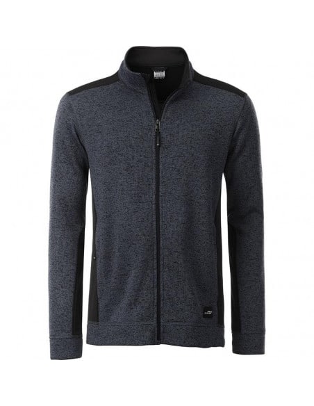 Knitted Men's Workwear Fleece James & Nicholson