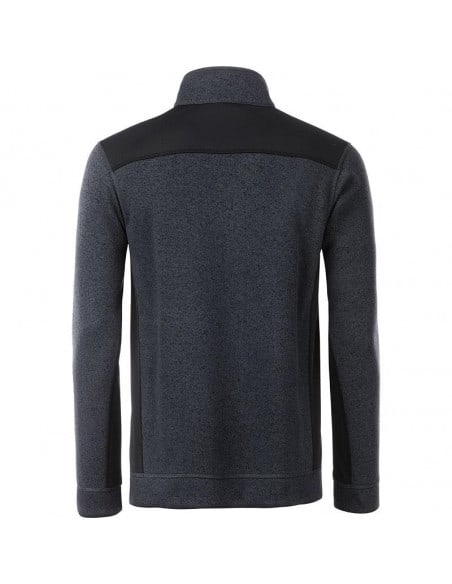 Knitted Men's Workwear Fleece James & Nicholson