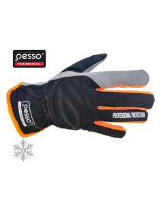 Gants hiver cuir synthétique