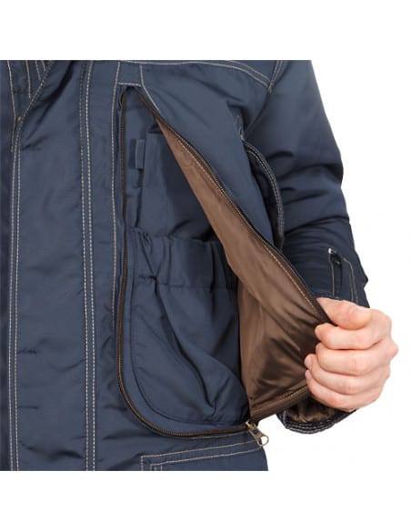 Men's Yakoutsk Parka in Blue Technoavia