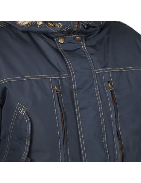 Men's Yakoutsk Parka in Blue Technoavia