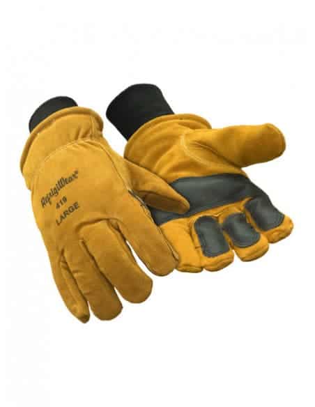 Refrigiwear Men's extreme cold leather gloves Kevlar® 0419 Refrigiwear