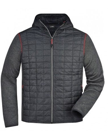 Veste Thermique de Randonnée Hybride Homme James & Nicholson